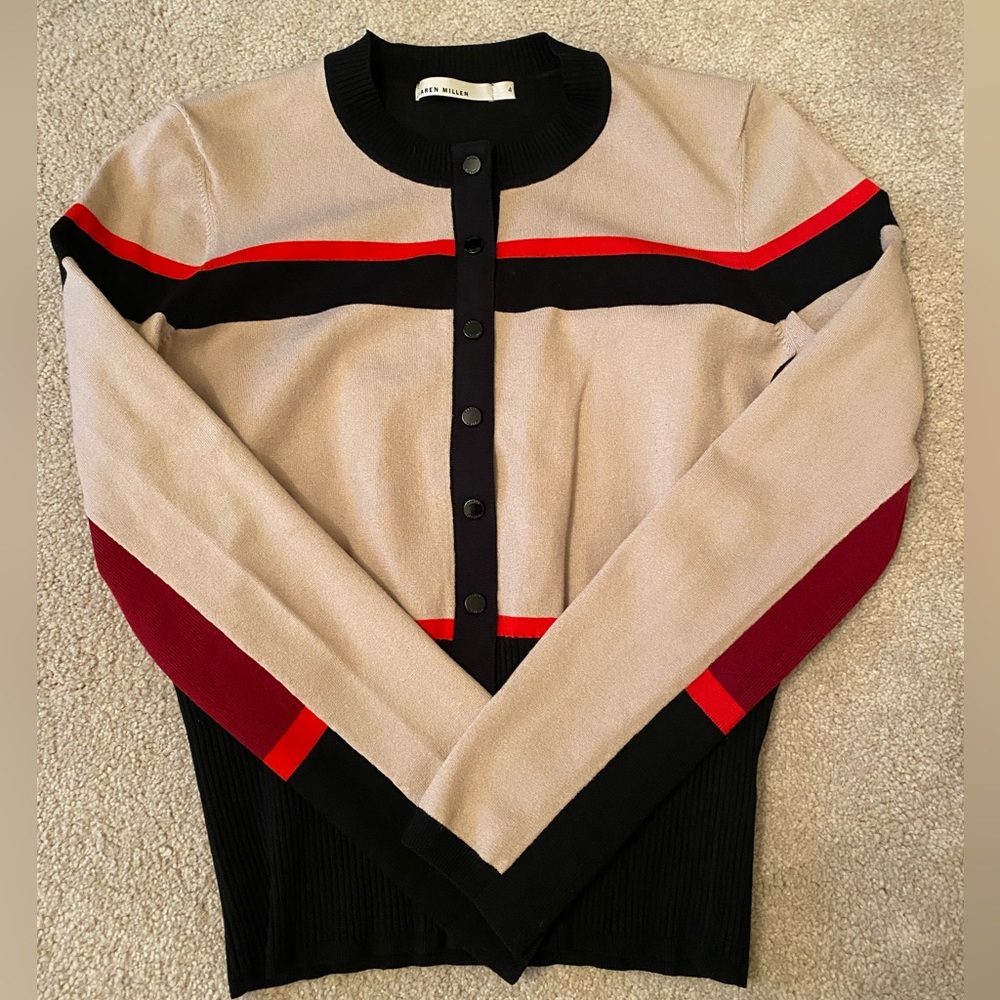 Karen Millen Button-up Sweater